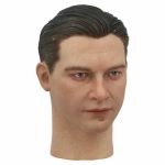 Michael Wittmann headsculpt, closed mouth, slicked-back hair