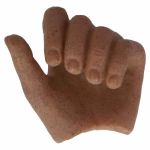 Afroamerikanische Männerhand