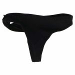 Schwarzer Slip
