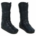 Schwarze hohe Stiefel