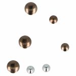 Lot de boutons d’uniforme Luftwaffe argentés et dorés