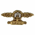 Agrafe de vol au front pour chasseurs Luftwaffe avec pendentif 1300
