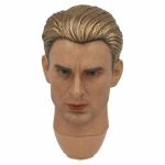 Chris Evans Captain America Steve Rogers headsculpt with blond hair