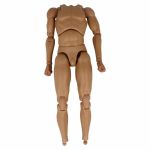 Articulated Caucasian male body with bare hands