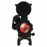Mirino a punto rosso nero