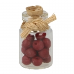 Glass Jar with Plums (Purple)