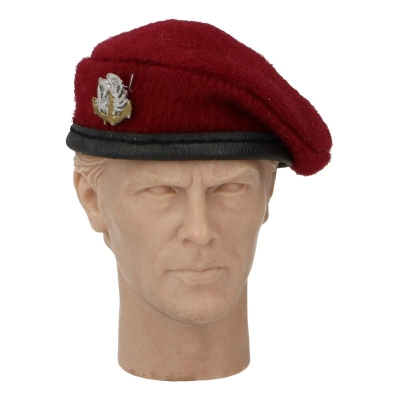 Béret Parachutistes de la Coloniale (Rouge)