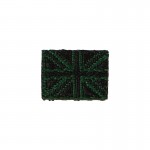 Patch drapeau Grande Bretagne basse visibilité (Vert)