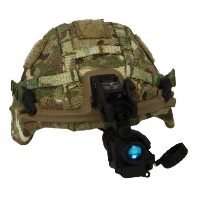 Virtus Helmet with MTP Cover and AN/PVS-14 NVG (Multicam) Green