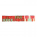 Barrette de décorations militaires française (Rouge)