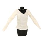 Worn Female Medieval Shirt (White)