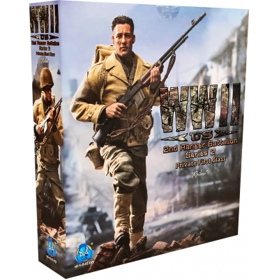 WWII 2nd Ranger Battalion Series 2 フィギュア WWII US 2nd Ranger Battalion Series 2 - Private First Class Reiben