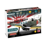 WWII Imperial Japanese Navy - Aircraft Colors Pre War To 1945 Paint Set