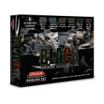 Black Rubber Shades & Co Paint Set