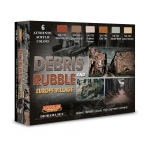 Debris Rubble And Europe Village Paint Set