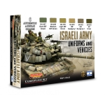 Israeli Army Uniforms And Vehicules Paint Set