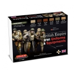 British Empire - WWI Uniforms & Equipments Paint Set