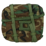 Rucksack MOLLE camouflage woodland avec sangles et passants