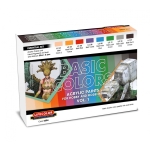 Basic Colors - Acrylic Paints For Hobby And Modeling Vol. 1 Paint Set