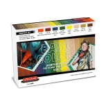 Basic Colors - Acrylic Paints For Hobby And Modeling Vol. 2 Paint Set