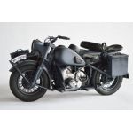 Diecast BMW Sidecar R75 (Grey)