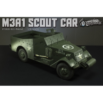 Scout Car M3A1 en métal (Olive Drab)