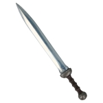 Glaive Gladio en métal (Gris)