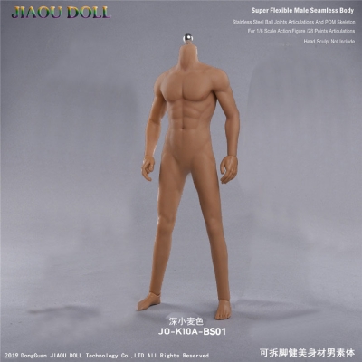 Super Flexible Caucasian Wheat Male Seamless Body
