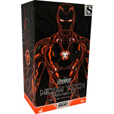 Avengers : Infinity War - Neon Tech Iron Man 4.0 (2021 Toy Fair Exclusive)