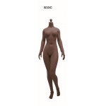 African Black Female Super Flexible Seamless Body (Middle Bust)