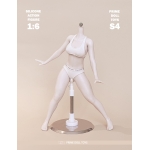 Unpainted Platinum Silicone Caucasian White Female Body (Small Bust)
