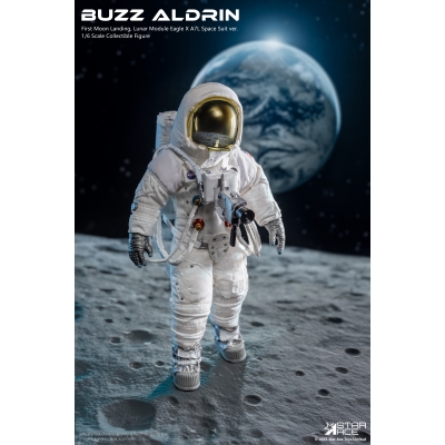 Buzz Aldrin - First Moon Landing Lunar Module Eagle X A7L Space Suit Version