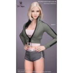 Female Exercise Yoga Set (Olive Drab)