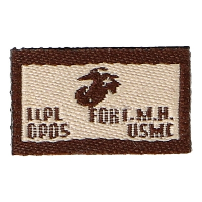 USMC Lance Corporal Fort MH Patch (Beige)