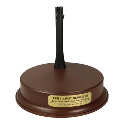 1st Battalion 506th PIR Private First Class Display Stand (Brown)