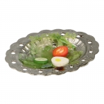 Salade composée avec plateau en métal (Vert)