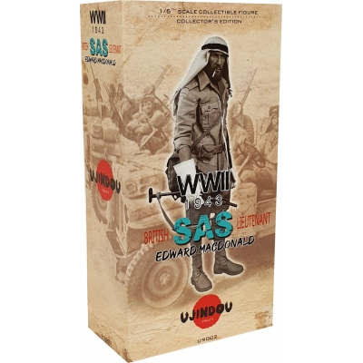 WWII British SAS Lieutenant - Edward Macdonald 1942 Ujindou