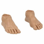 Pies de hombre caucásico