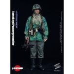 WWII Totenkopf Panzergrenadier - MG42 Gunner Kursk 1943