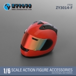 Motorcycle Helmet (Red)