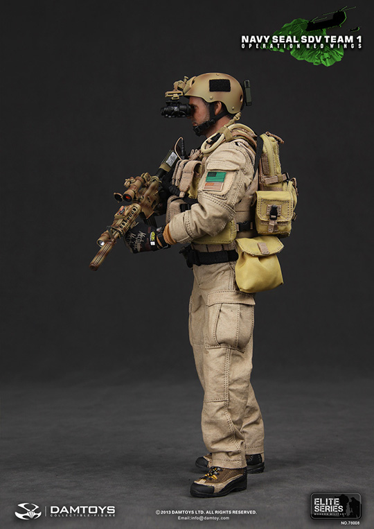 NAVY SEAL SDV Team1 Operation Red Wings Dam Toys - Machinegun