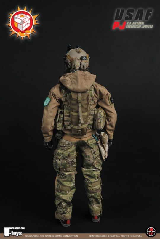 1/6 Scale Toy USAF Pararescue Jumper - Male Base Body w/Hand