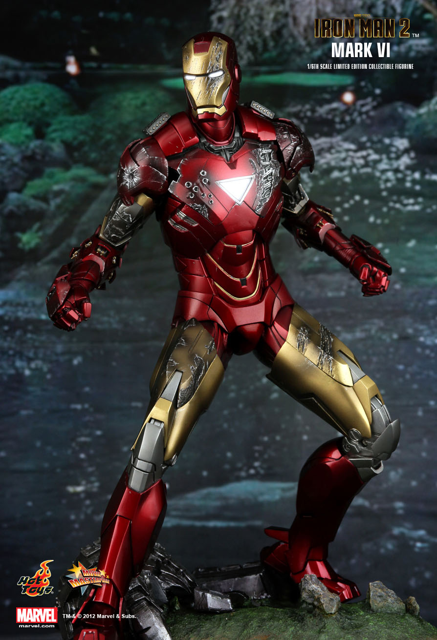Hot Toys Iron Man 2 MARK VI 1/6 BICEPS & SHOULDER ARMOR Hot Toys Iron Man 2 MARK VI 1/6 BICEPS & SHOULDER ARMOR