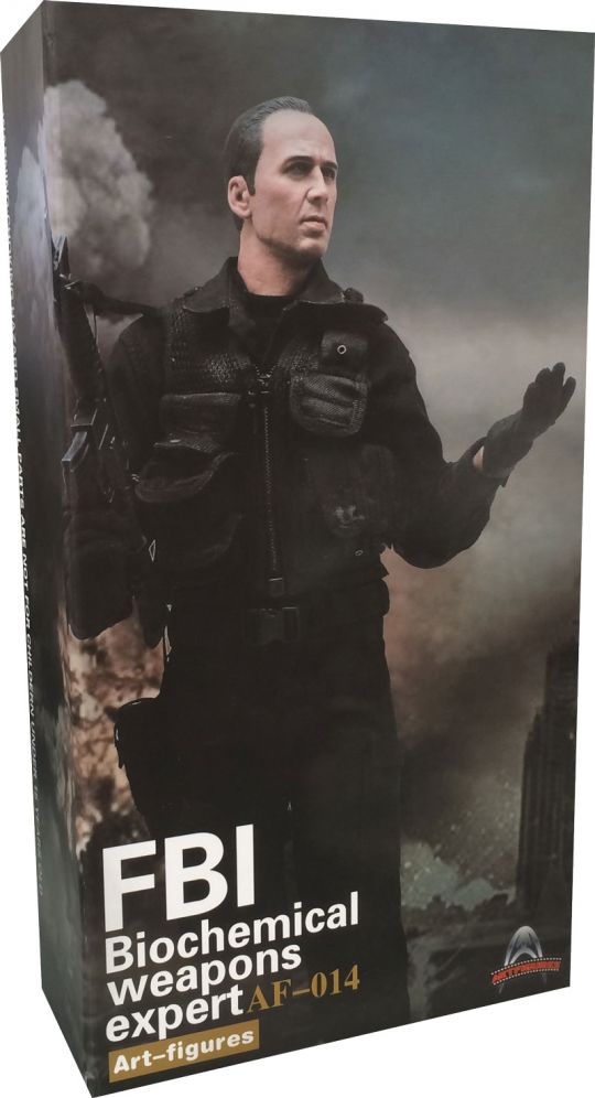 【在庫処分】 FBI 1/6 Figurine Biochemical Machinegun.fr - Expert Weapons ミリタリー