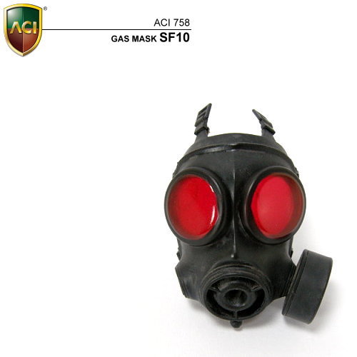Gas Mask SF10 (Black) ACI - Machinegun