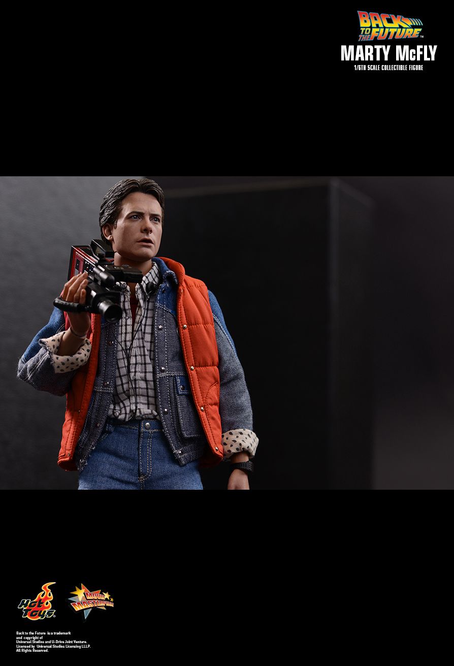 Back To The Future - Marty McFly Hot Toys - Machinegun
