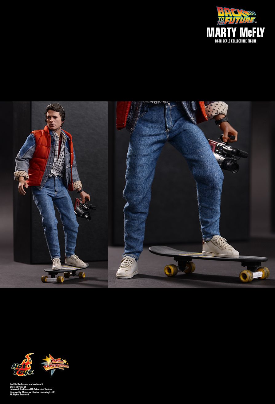 Back To The Future - Marty McFly Hot Toys - Machinegun