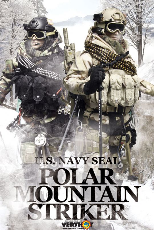 Navy Seal Polar Mountain Striker (Type B) Veryhot - Machinegun