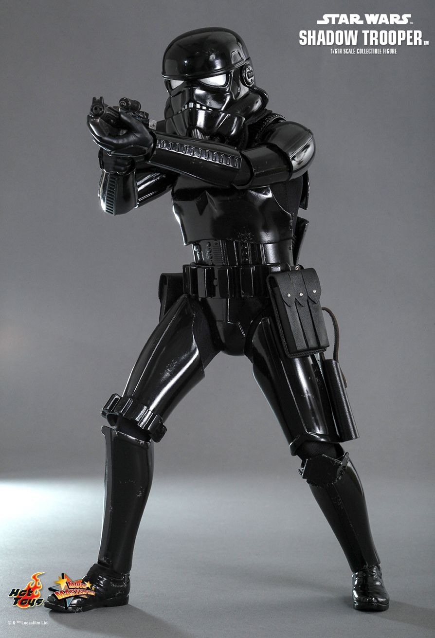 Figurine HEROCROSS Hybrid Metal Figuration 005S - Stormtrooper Shadow Black (Star Wars)