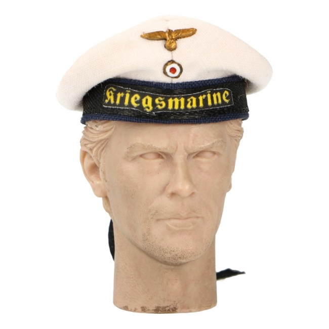 Kriegsmarine Seaman Tellermütze Cap (White) One Sixth Unique